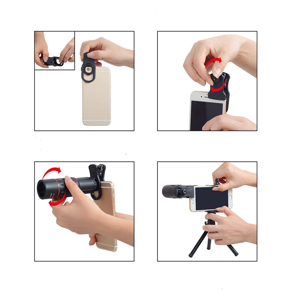 The "Voyer" Mobile Intelligent Adjustable Telephoto Photography Lens