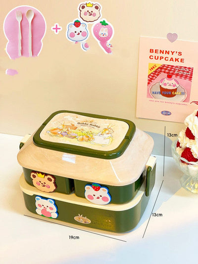 HappyBento Multi-tiered Kids' Lunch Box by Gamer Fresh