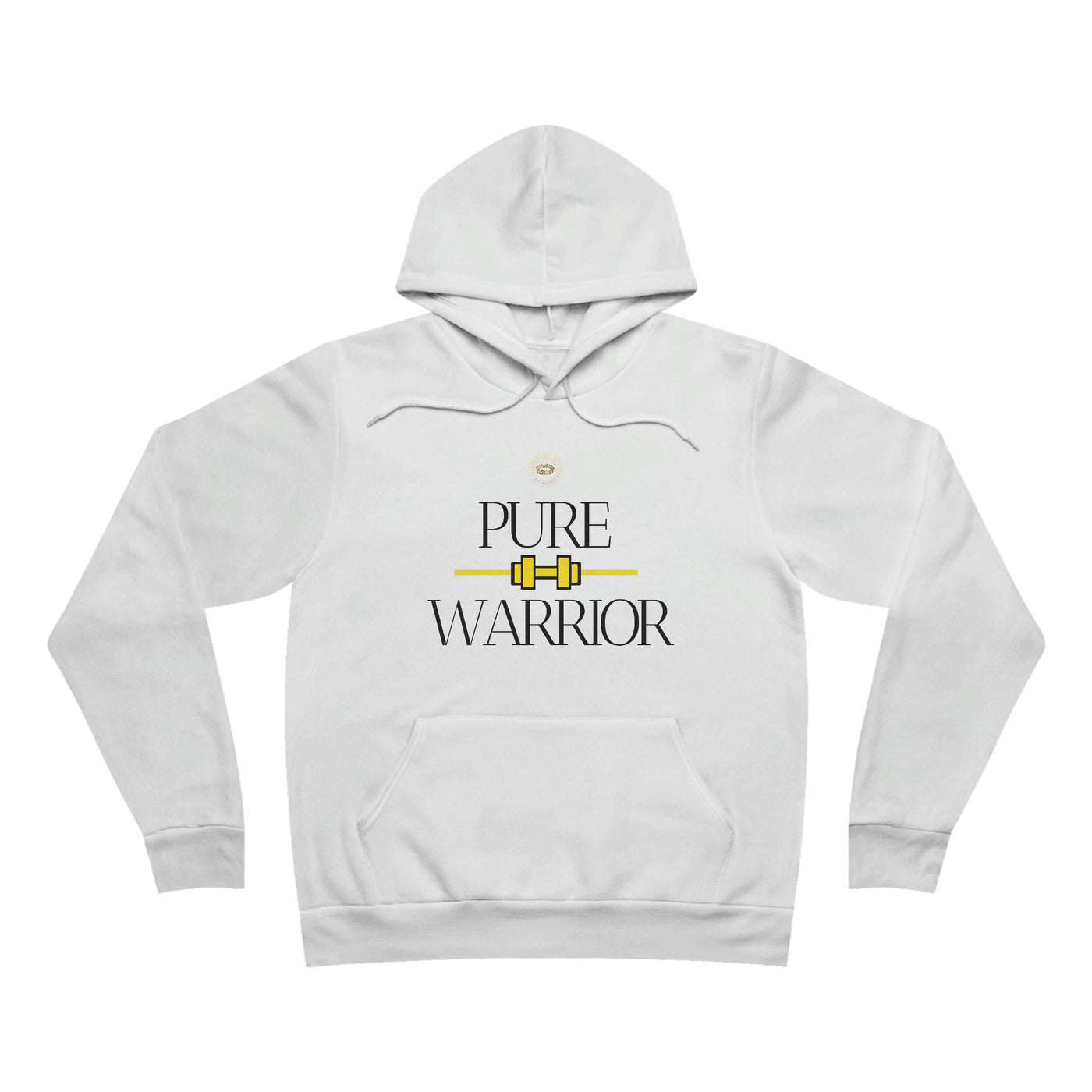 The Gamer Fresh | Pure Warrior Player One | Men's Edition Gold Fleece Pullover Hoodie