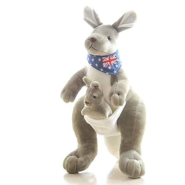 Kangaroo Brit Pounder Pouch Plush Teddy Toy Collection