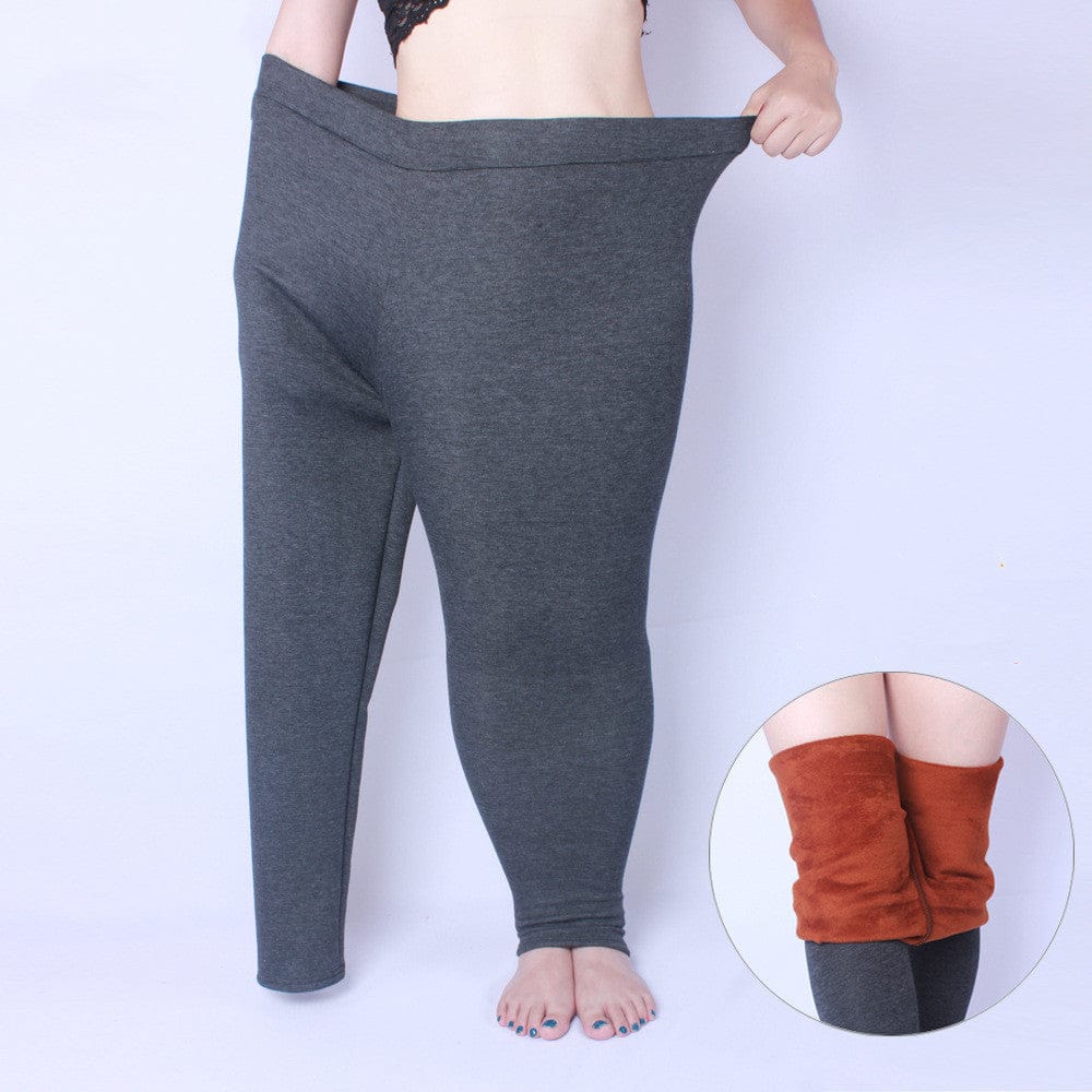 The "Sandi Plush" Plus Size Cashmere Winter leggings