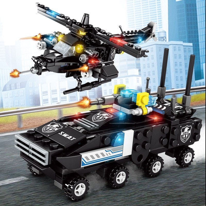 Intergalactic Po Po Swat Force Toy Playset By Gamer Fresh