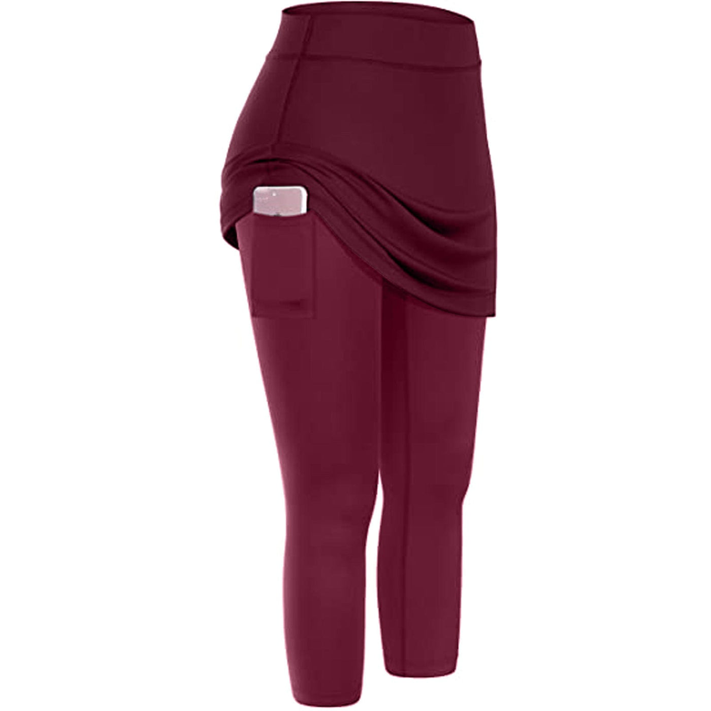 La "Totukka" Womens Pocket Skirt Athletic Sports Leggings