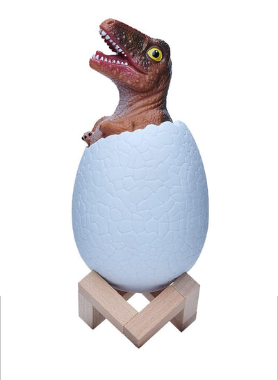 Touch Sensor Night Light LED 3&16 Colors Pat Dinosaur Egg Bedside Lamp Remote Control Nightlight Toy Rechargeable Table Lamp