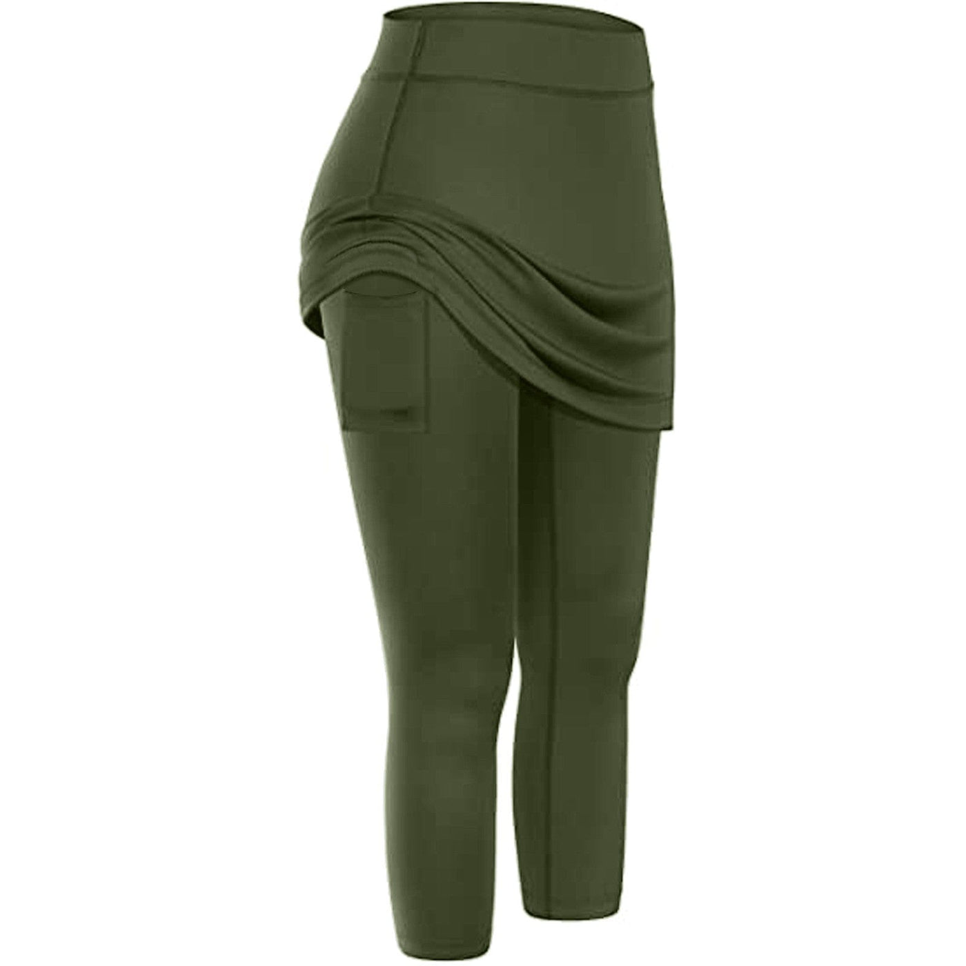 La "Totukka" Womens Pocket Skirt Athletic Sports Leggings