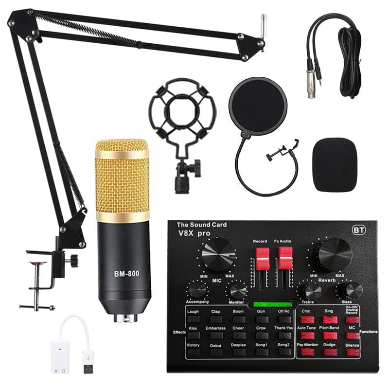 The "Modius VP8X" Streamer Recording Condenser Microphone Set by Gamer Fresh