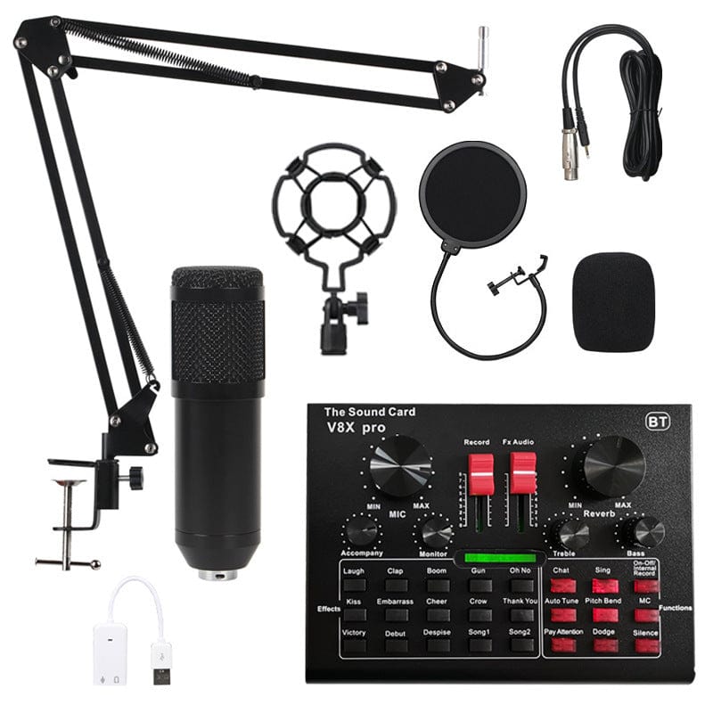 The "Modius VP8X" Streamer Recording Condenser Microphone Set by Gamer Fresh