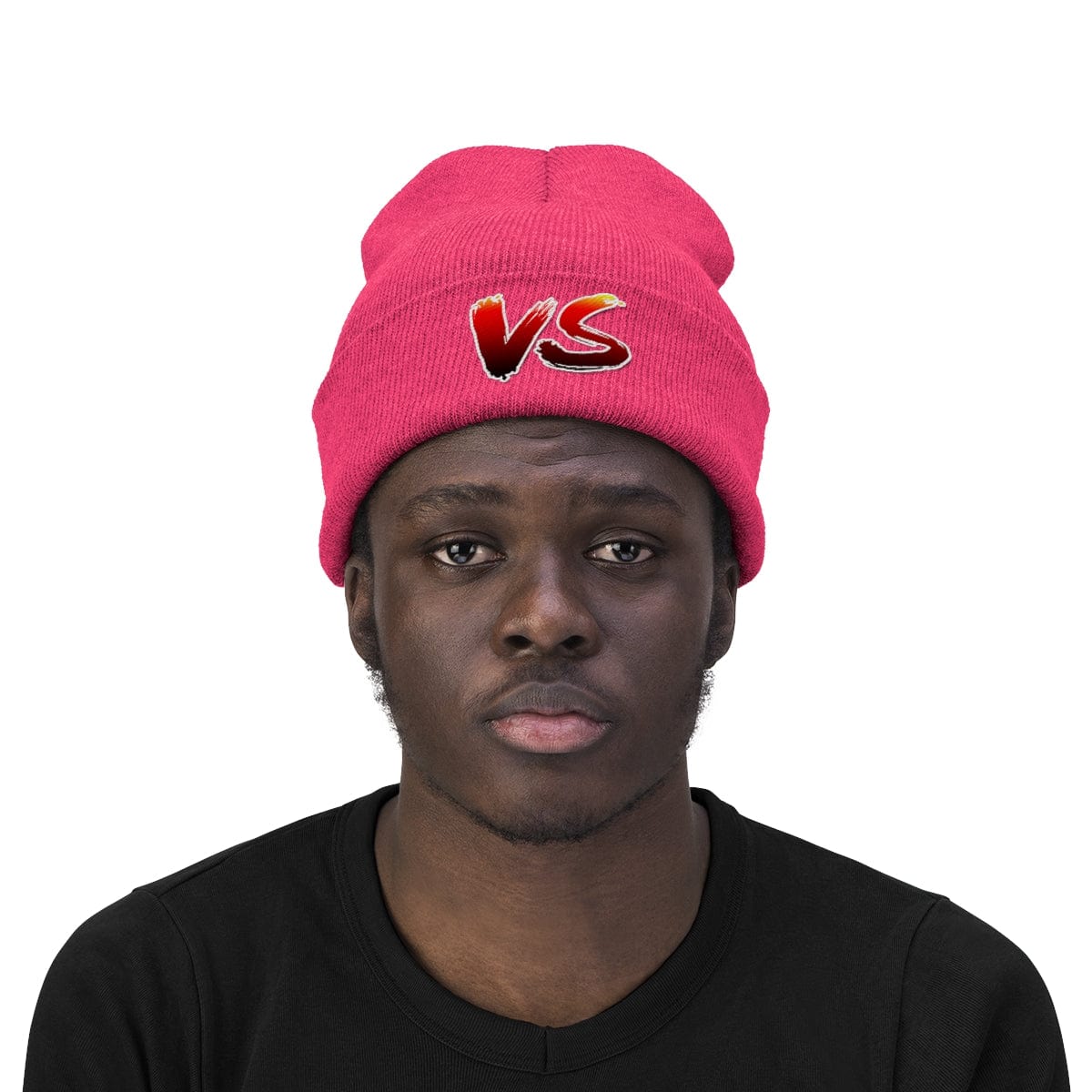 Venus Versus Neon Pink | Knitted Beanie Hat