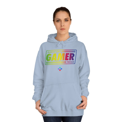 Gamer Fresh | Hardcore Fresh | Unisex College Hoodie