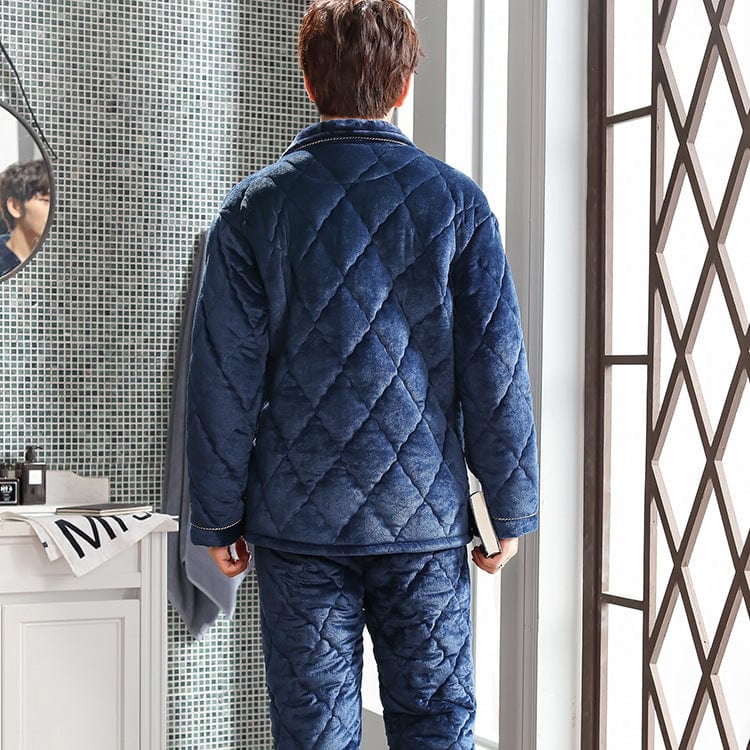 The "Awolla" Men's Thick Winter Pajamas