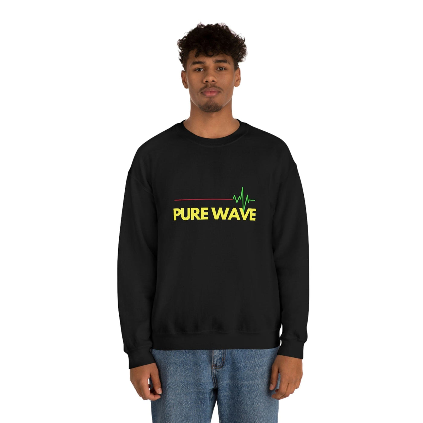 Gamer Fresh | Pure Wave | Alive Heart Beat | Unisex Sweatshirt