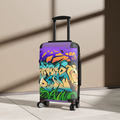 The Gamer Fresh Graffiti Streamer All Art Lion | NYC Mural | Purple Grape Cabin Suitcase