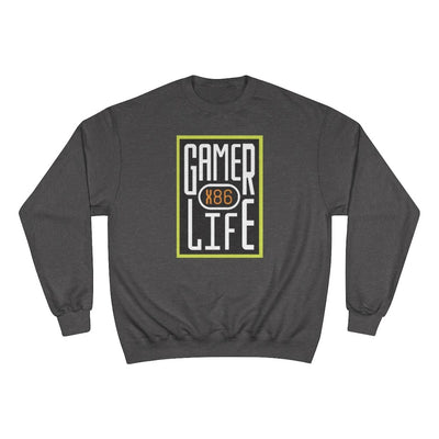 Gamer Fresh x Champion | Gamer Life X86 Architecture | Sweatshirt