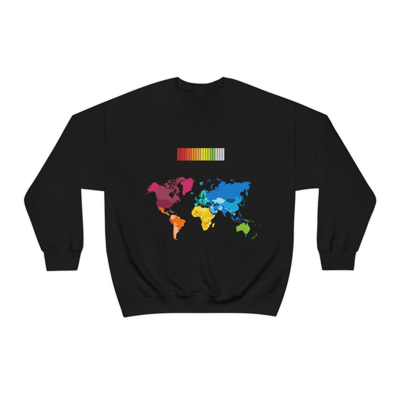 Gamer Fresh | The World Health Energy Bar | All Black Sweatshirt