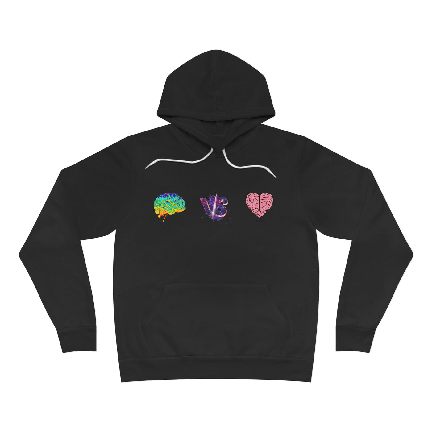 All American Exclusive Heart vs Brain Pullover Hoodie by Gamer Fresh