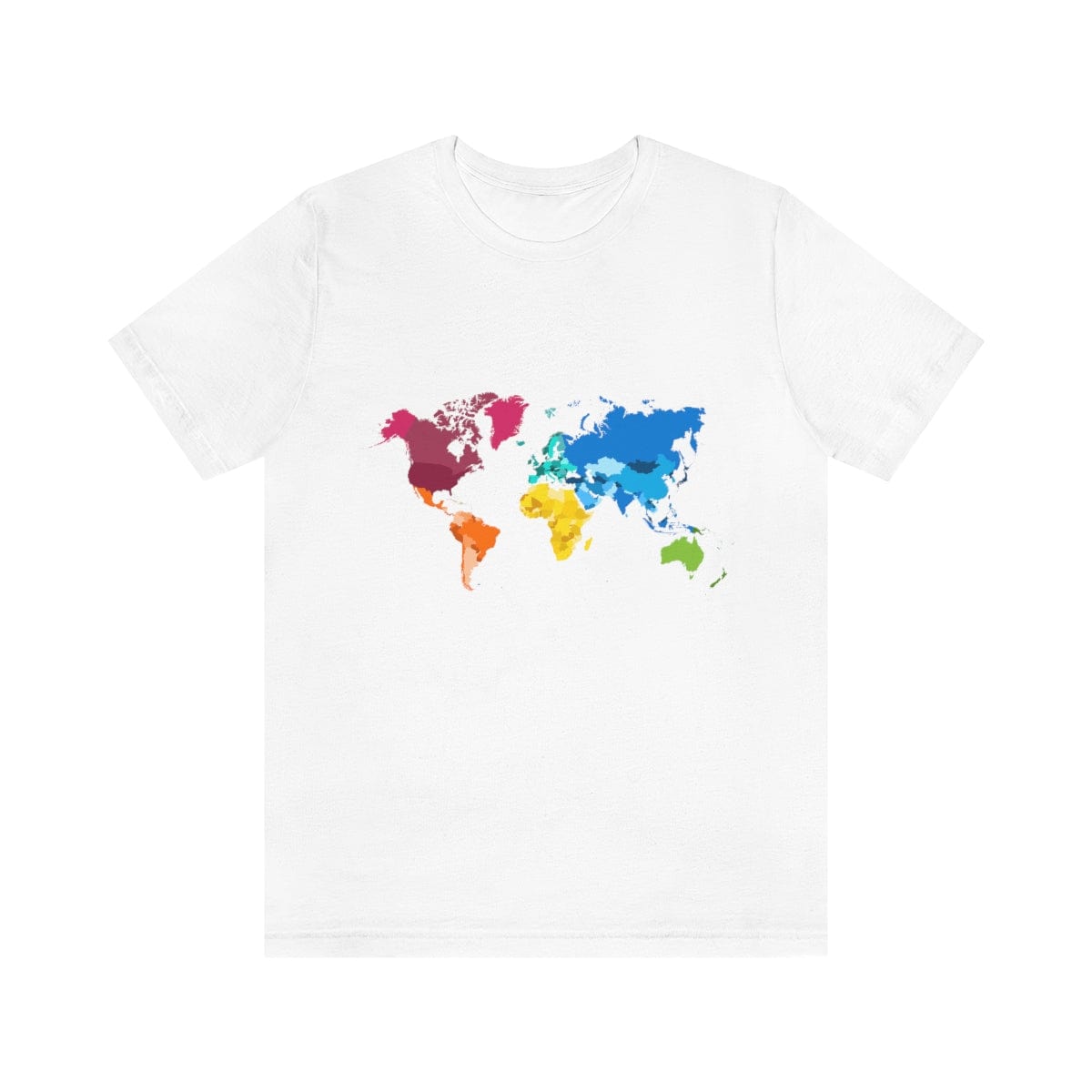 All Premium World Brain White T-Shirt