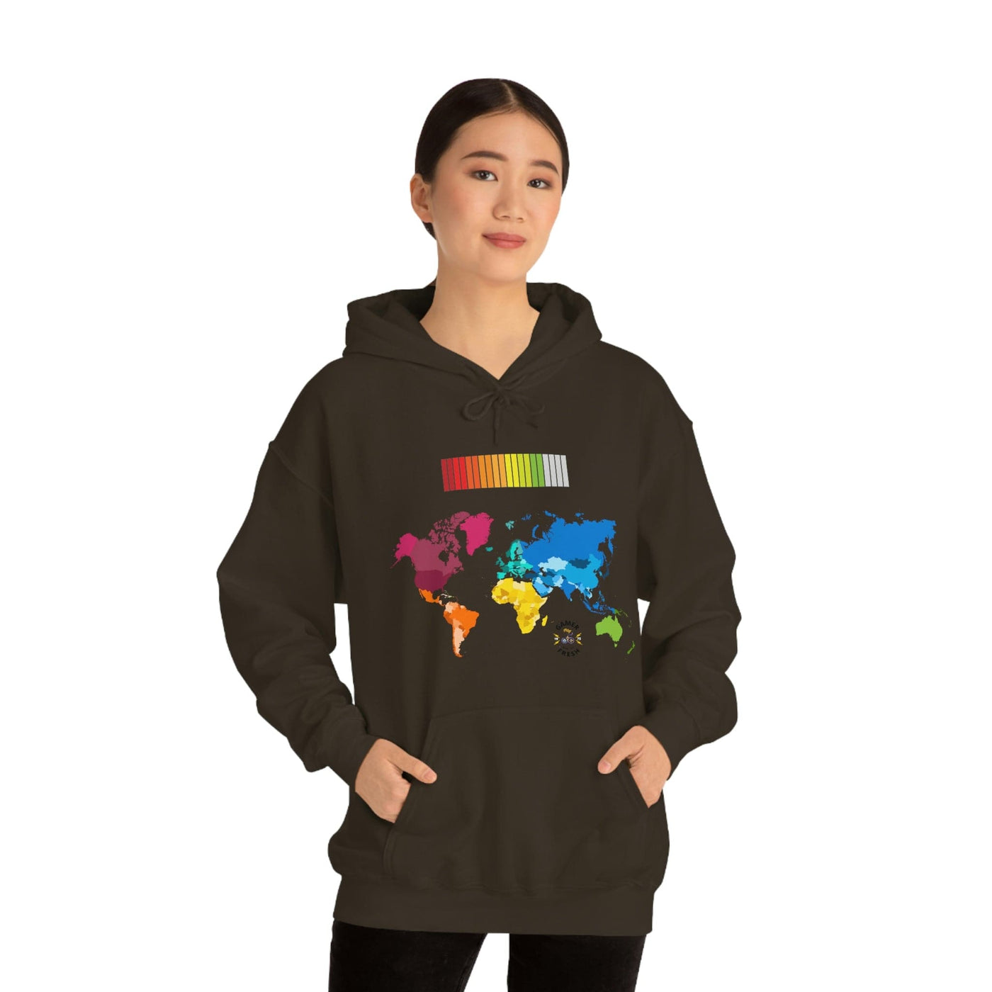 Gamer Fresh | Limited Edition World Wide Player Health Bar | Heavy Blend Unisex Hooded Sweatshirt