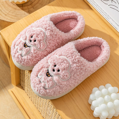 Gamer Fresh Fuzzy Flubba Doggy Plush Slippers – Cozy Canine Comfort