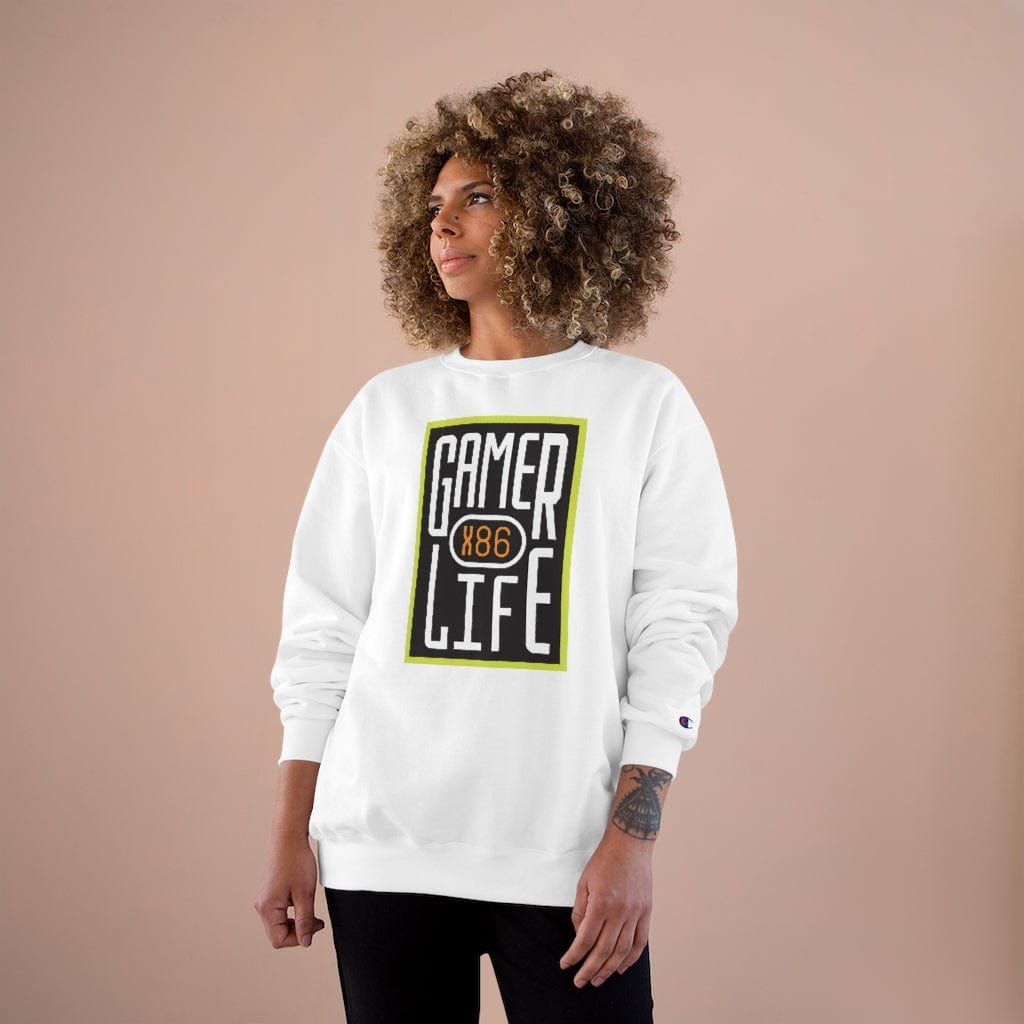 Gamer Fresh x Champion | Gamer Life X86 Architecture | Sweatshirt