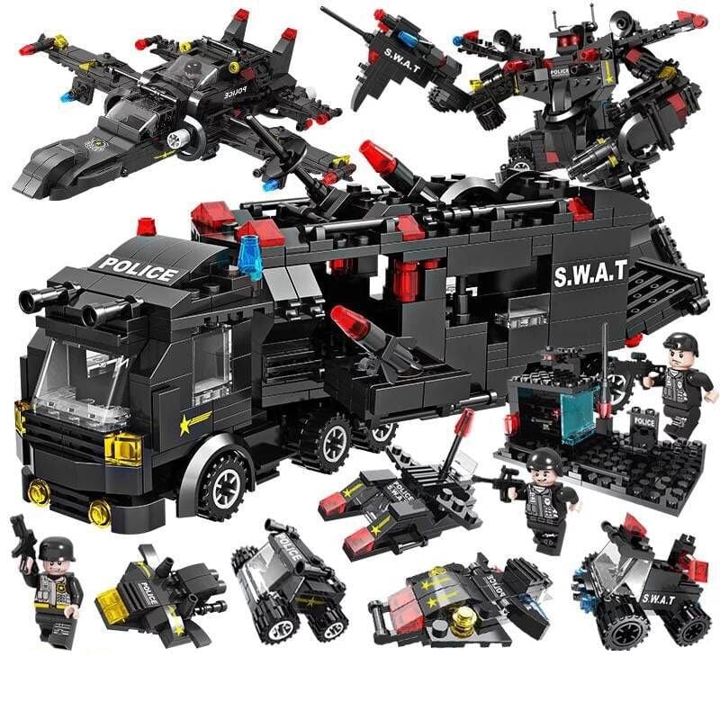 Intergalactic Po Po Swat Force Toy Playset By Gamer Fresh