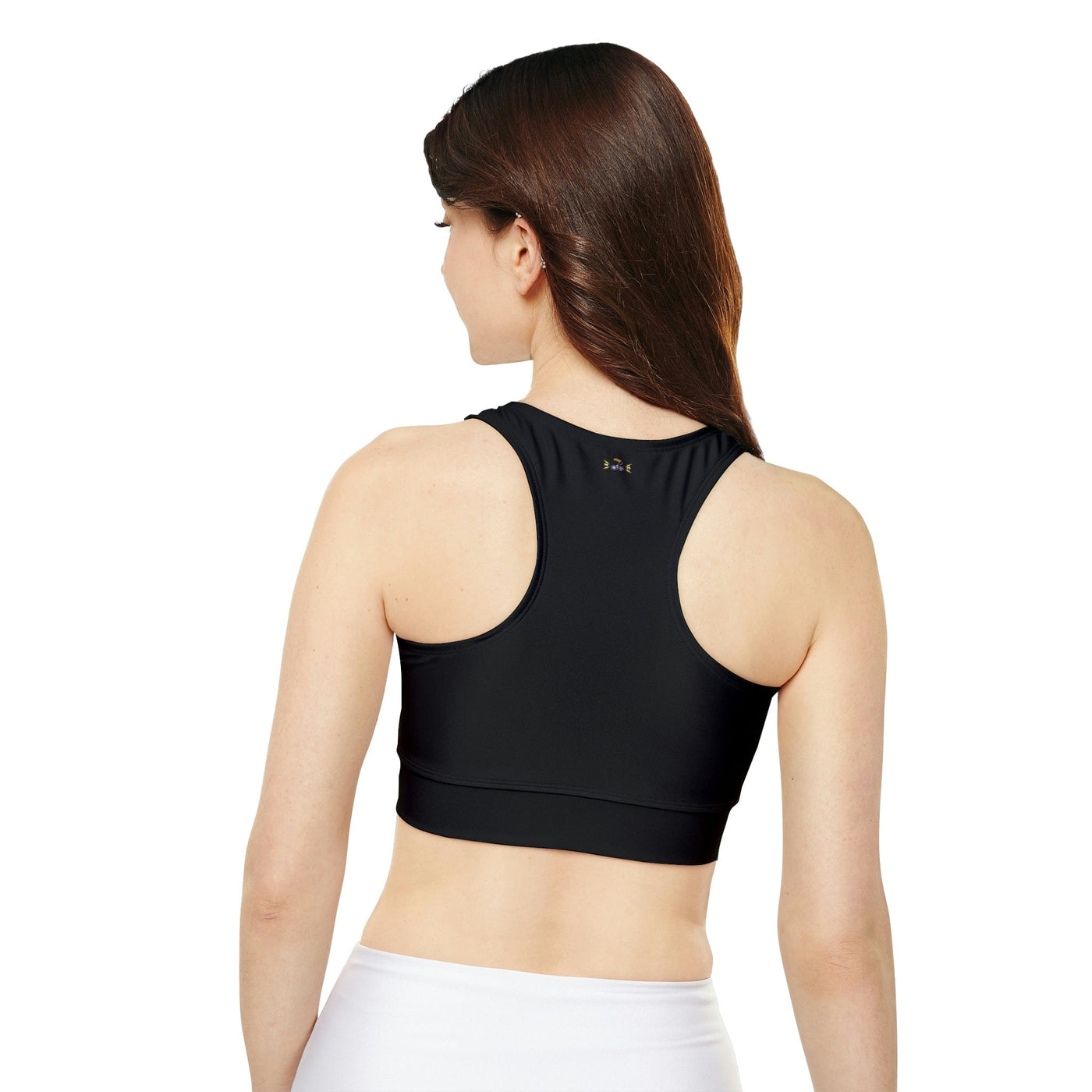 Gamer Fresh Limited Edition Gamer Life Fully Lined Padded Ladies Sports Bra | Black