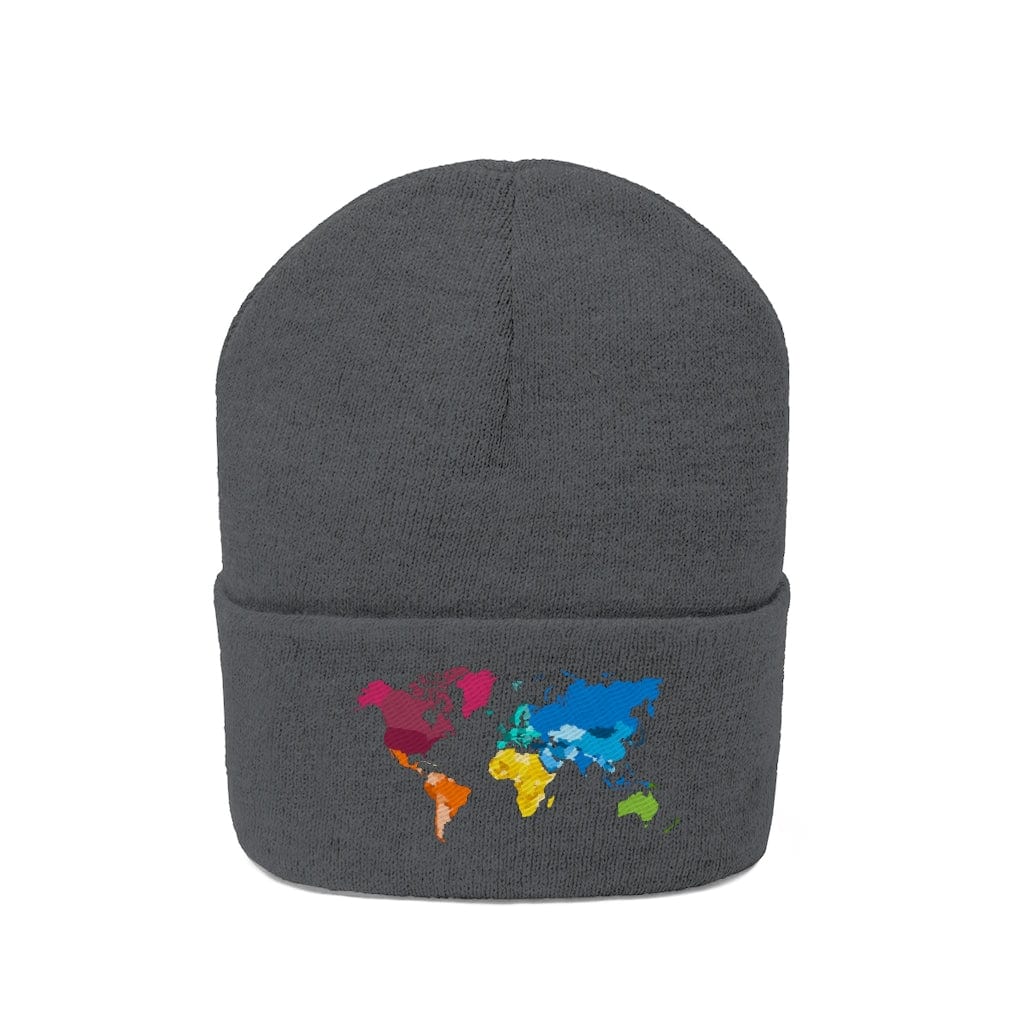 Gamer Fresh | The Big Big World | Black Knitted Beanie Hat