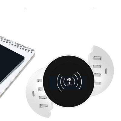 Smart Phone Multi-port Wireless Circular Charger