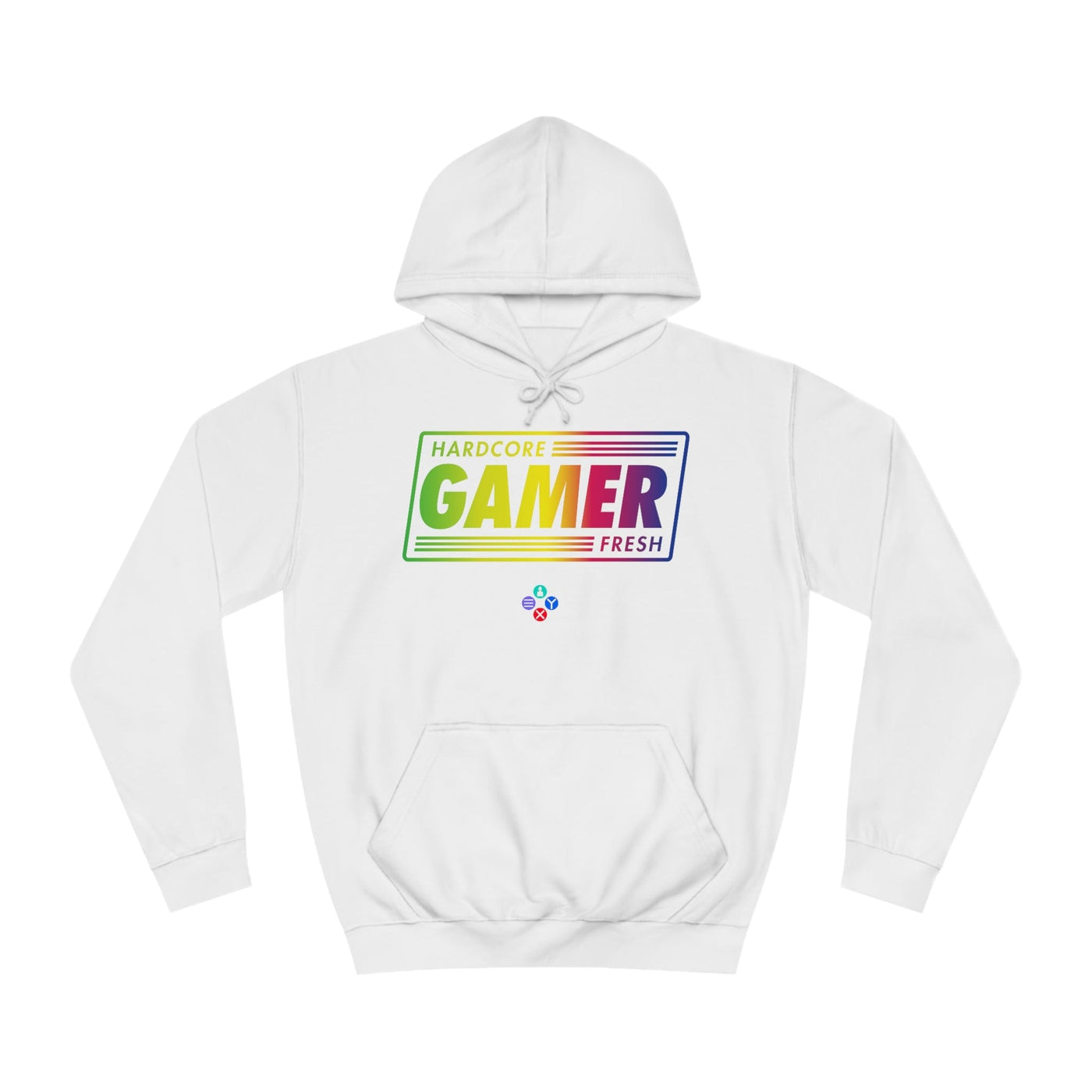 Gamer Fresh | Hardcore Fresh | Unisex College Hoodie