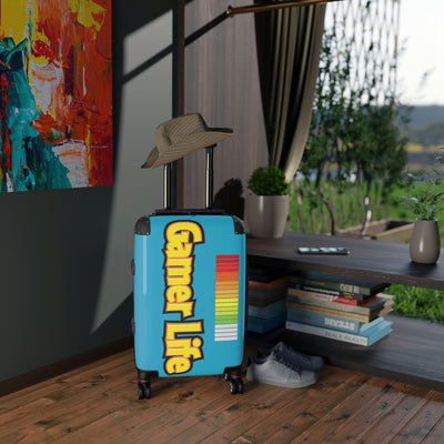 Gamer Fresh Journey's Premium On The Go Gaming Luggage Suitcase | Exclusive Turquoise Edition