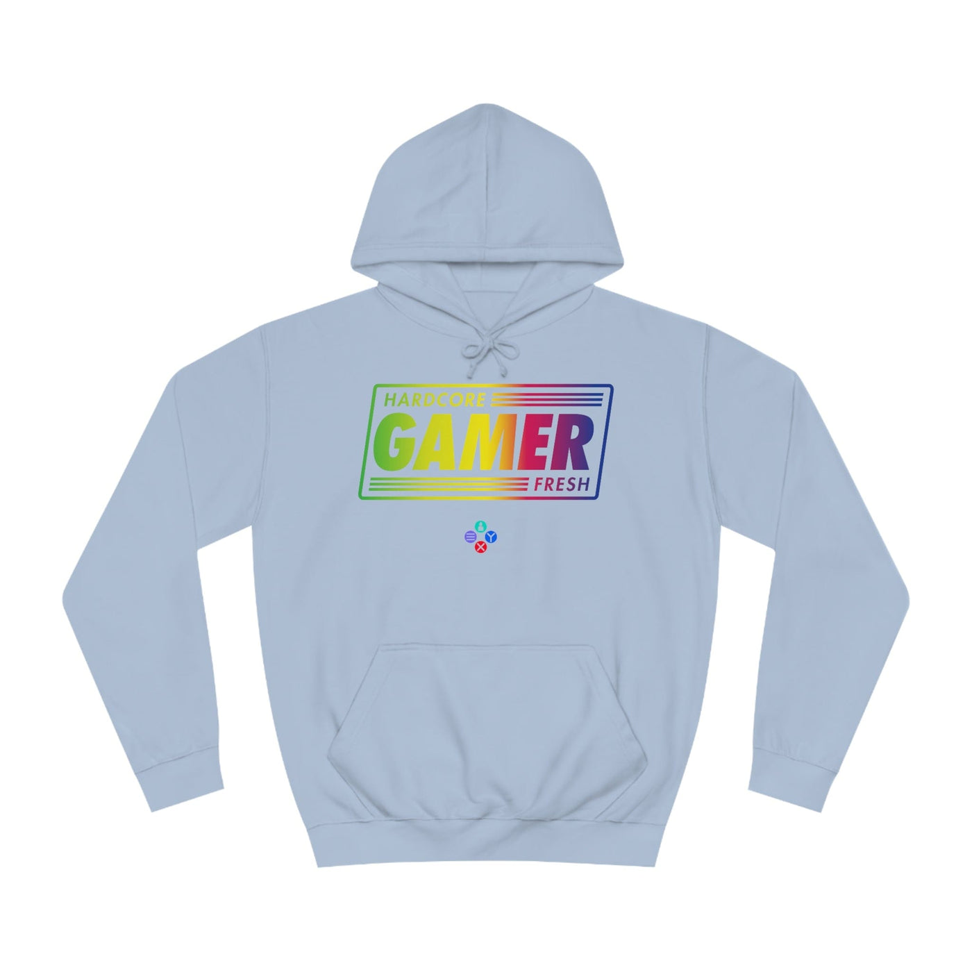 Gamer Fresh | Hardcore Fresh | Unisex College Hoodie