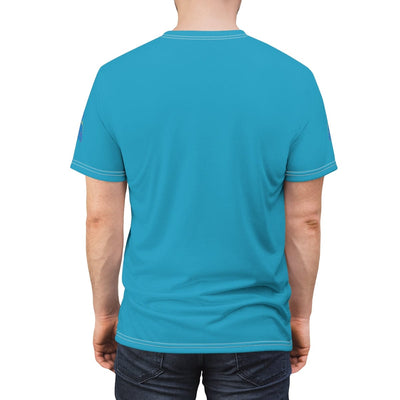 Celestial Tiger x Energy Life Bar Unisex T-Shirt | Aqua Blue | Exclusive Limited Edition By Gamer Fresh