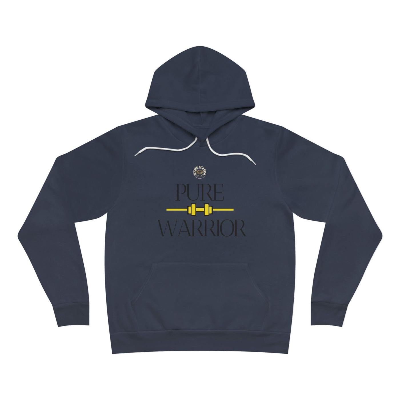 The Gamer Fresh | Pure Warrior Player One | Men's Edition Gold Fleece Pullover Hoodie