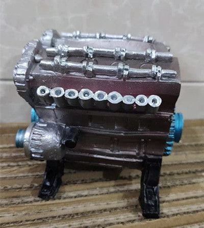 The "Engine Kingz" Home Resin Model Kit Car Engine