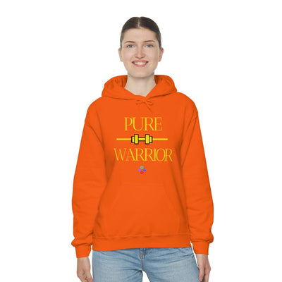 Gamer Fresh | Pure Warrior Player | Heavy Cotton Blend | Unisex Hooded Sweatshirt