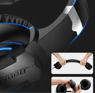 Bonks GX3-R E-Sports Wired Gaming Headset by Gamer Fresh