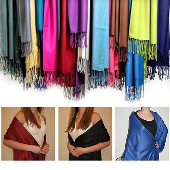 Privilege Pashmina Shawl with Fringe Benefits | By Gamer Fresh