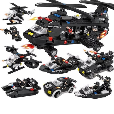 Intergalactic Po Po Swat Force Toy Playset By Gamer Fresh