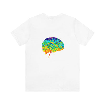 All Premium World Brain White T-Shirt