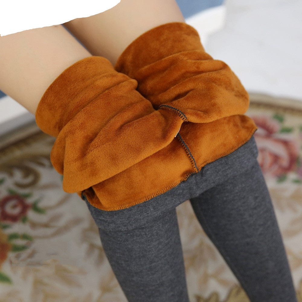 The "Sandi Plush" Plus Size Cashmere Winter leggings