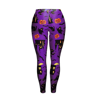 The "Spooky" Halloween Ladies Leggings