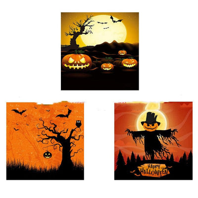 Halloween Pumpkin Ghost Atmosphere Decoration Lantern Box by Gamer Fresh