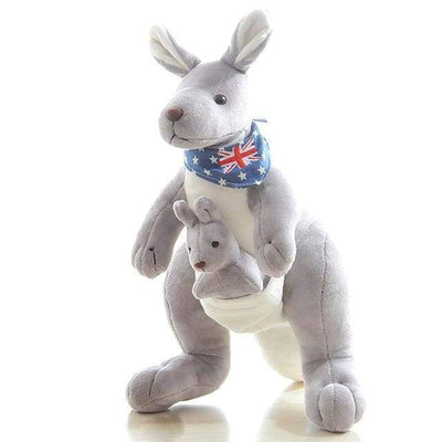 Kangaroo Brit Pounder Pouch Plush Teddy Toy Collection