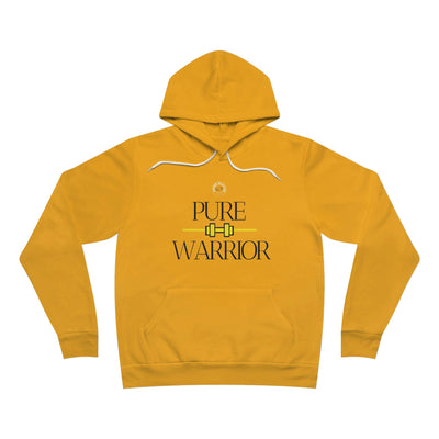 The Gamer Fresh | Pure Warrior Player One | Men's Edition Gold Fleece Pullover Hoodie