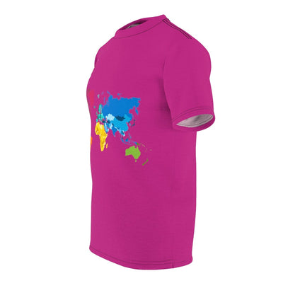 The All Premium Heliconia WTF! World Unisex Cut & Sew T-Shirt