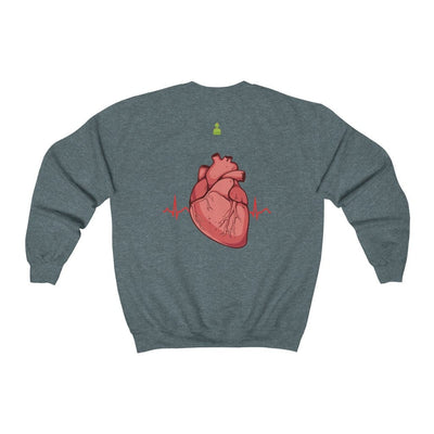 Gamer Fresh | Pure Wave | Alive Heart Beat | Unisex Sweatshirt