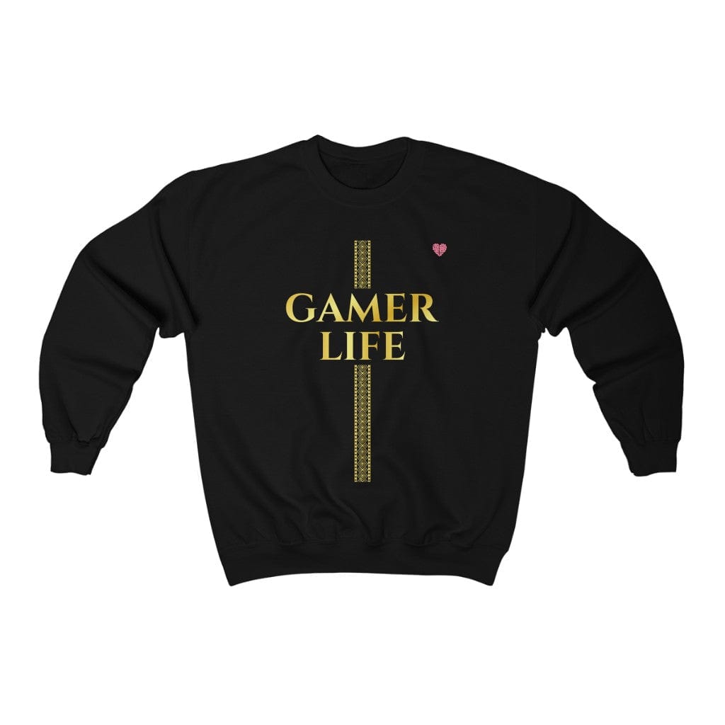 Gamer Fresh | All Heart Gamer Life | Gold Brick Road Sweatshirt