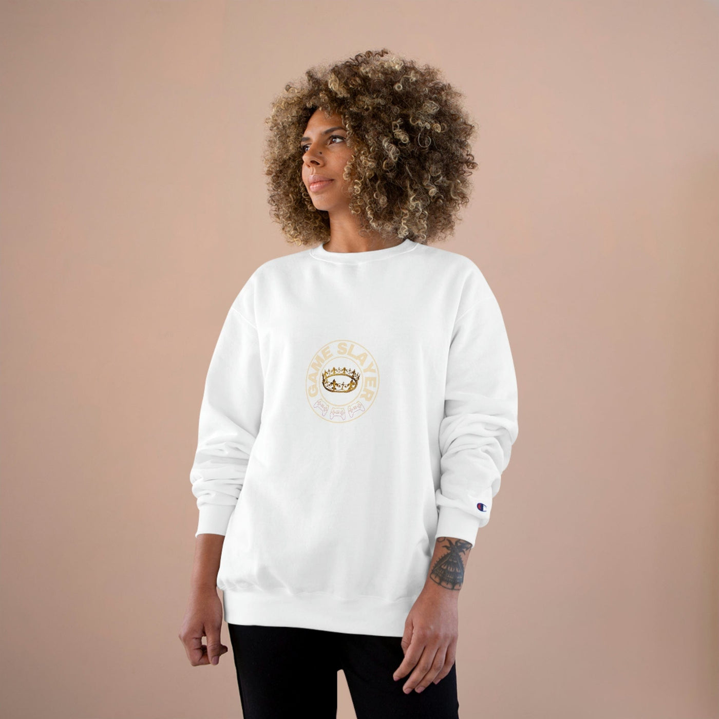 Gamer Fresh x Champion | The Game Slayer Crown | Exclusive Unisex Sweatshirt