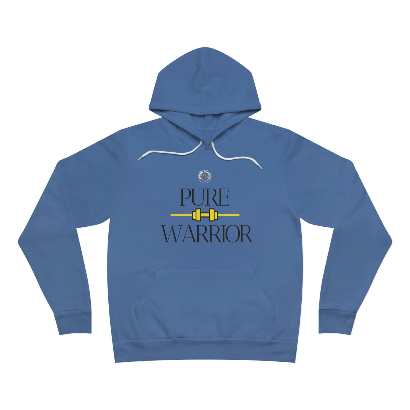 The Gamer Fresh | Pure Warrior Player One | Men's Edition Gold Fleece Pullover Hoodie