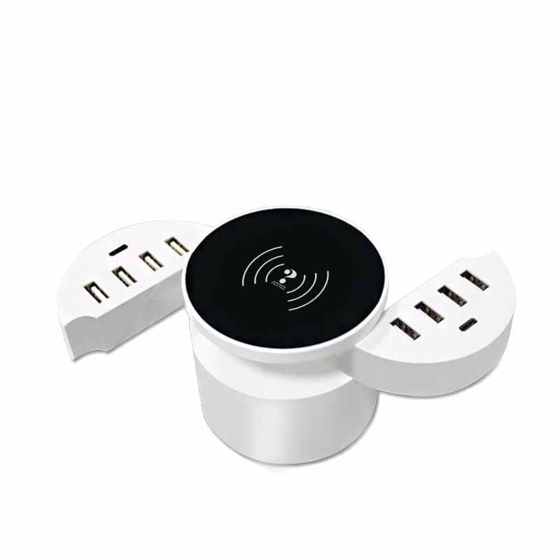 Smart Phone Multi-port Wireless Circular Charger