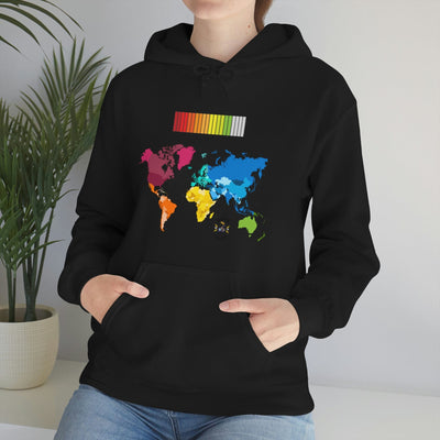 Gamer Fresh | Limited Edition World Wide Player Health Bar | Heavy Blend Unisex Hooded Sweatshirt